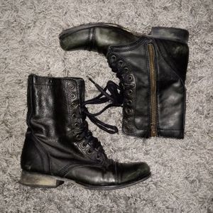 STEVE MADDEN Troopa Combat Boots